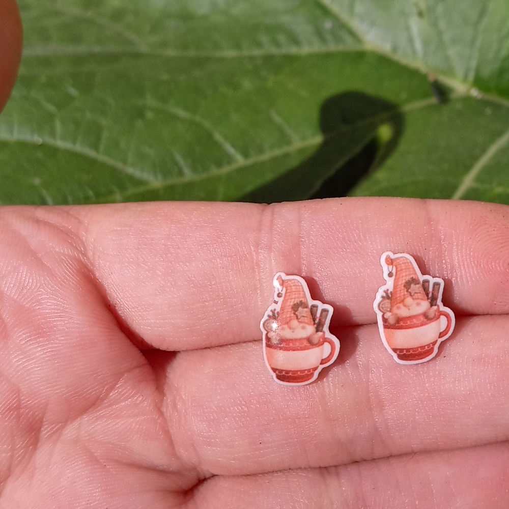 Gnome earrings